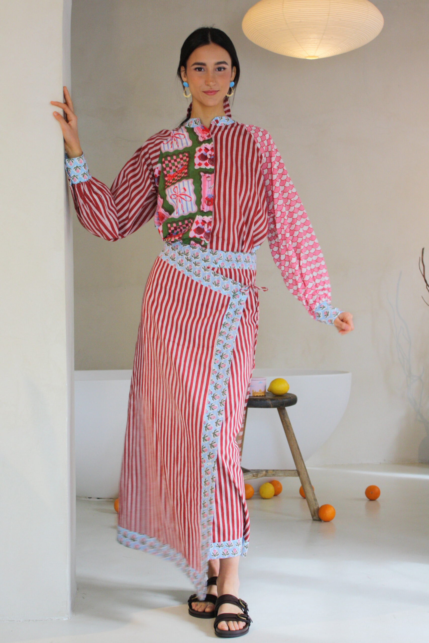 Falda Mosaic reversible - Imagen 2