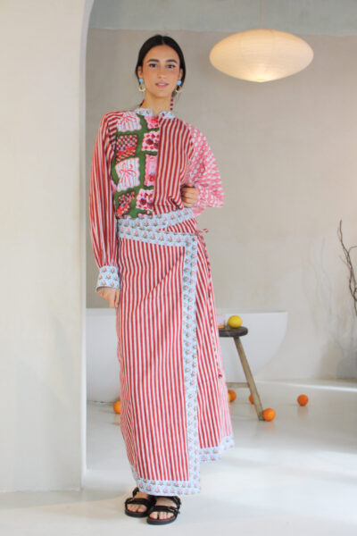 Falda Mosaic reversible